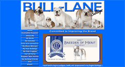 Desktop Screenshot of bulllanebulldogs.com